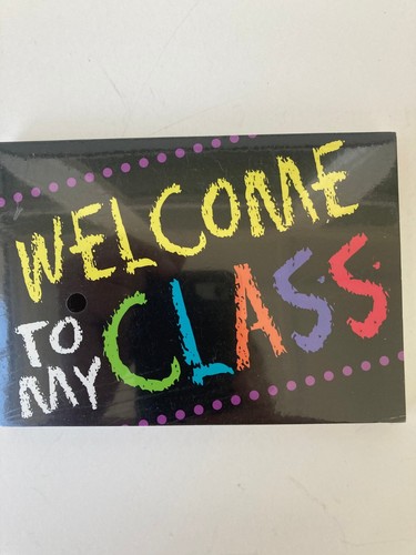 Welcome to my Class- Classroom 32 Postcard Pack 6'' X 4''