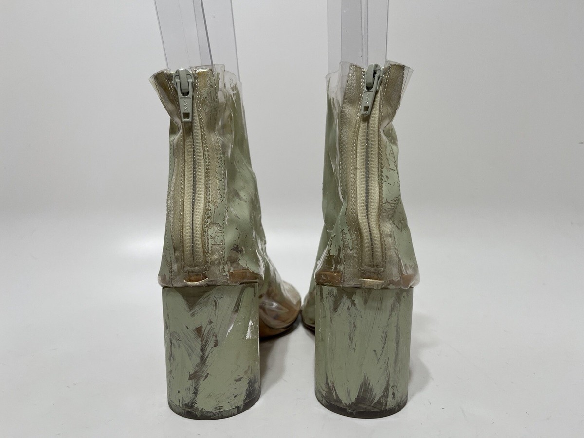 Vtg MAISON MARTIN MARGIELA PAINTED PVC BOOTS 36 | eBay