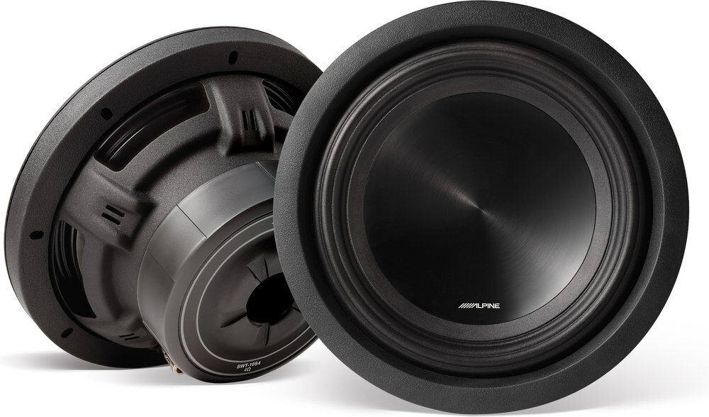Компонентный сабвуфер Alpine SWT-10S4 10 4 Ом 38690₽