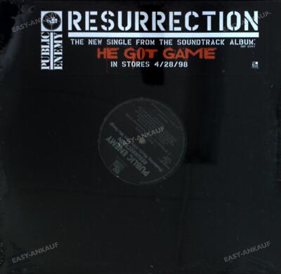 Public Enemy - Resurrection / He Got Game Maxi (Still Sealed) `