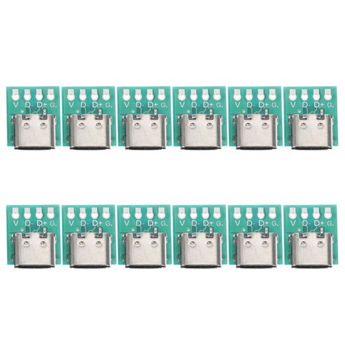 12 Pcs USB C- Splitter Board USB-C Zu USB-Konverter Buchse USB-C-Platine - Bild 4 von 12
