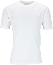 New Mens Breathable T Shirt Wicking Cool Dry Running Gym Top Sports Performance