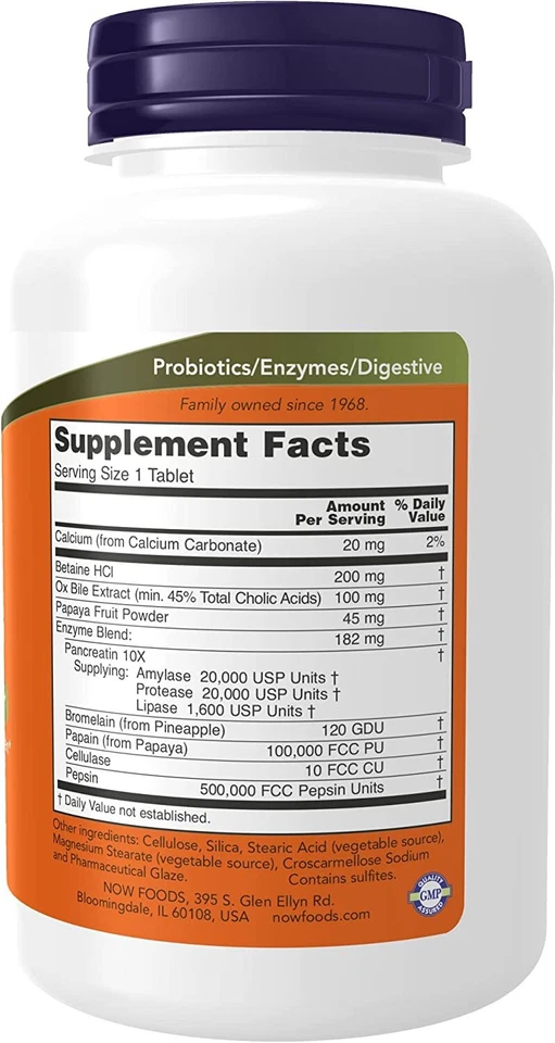 Súper enzimas, apoya la descomposición de grasas, carboidratos y proteínas - Imagem 2 de 4