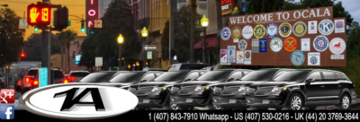 #ad #ad Ocala taxi service to Orlando airport $195 Sedan SUV Transit Van and Minibus $210.00