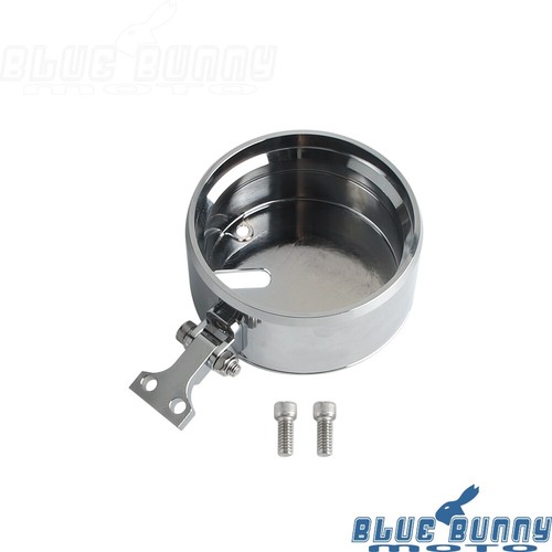T-Bar Digital Gauge Mount Housing Bucket Relocation Kit For Softail FXLRS FXFB/S - Picture 9 of 9