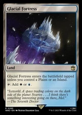 1x Glacial Fortress NM-Mint, English Doctor Who MTG Magic