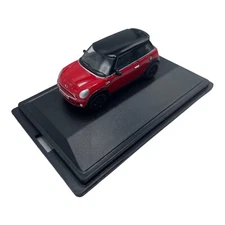 MINI Cooper S Hardtop R56 Chilli Red with Black Roof Diecast car 1:76 OO Scale