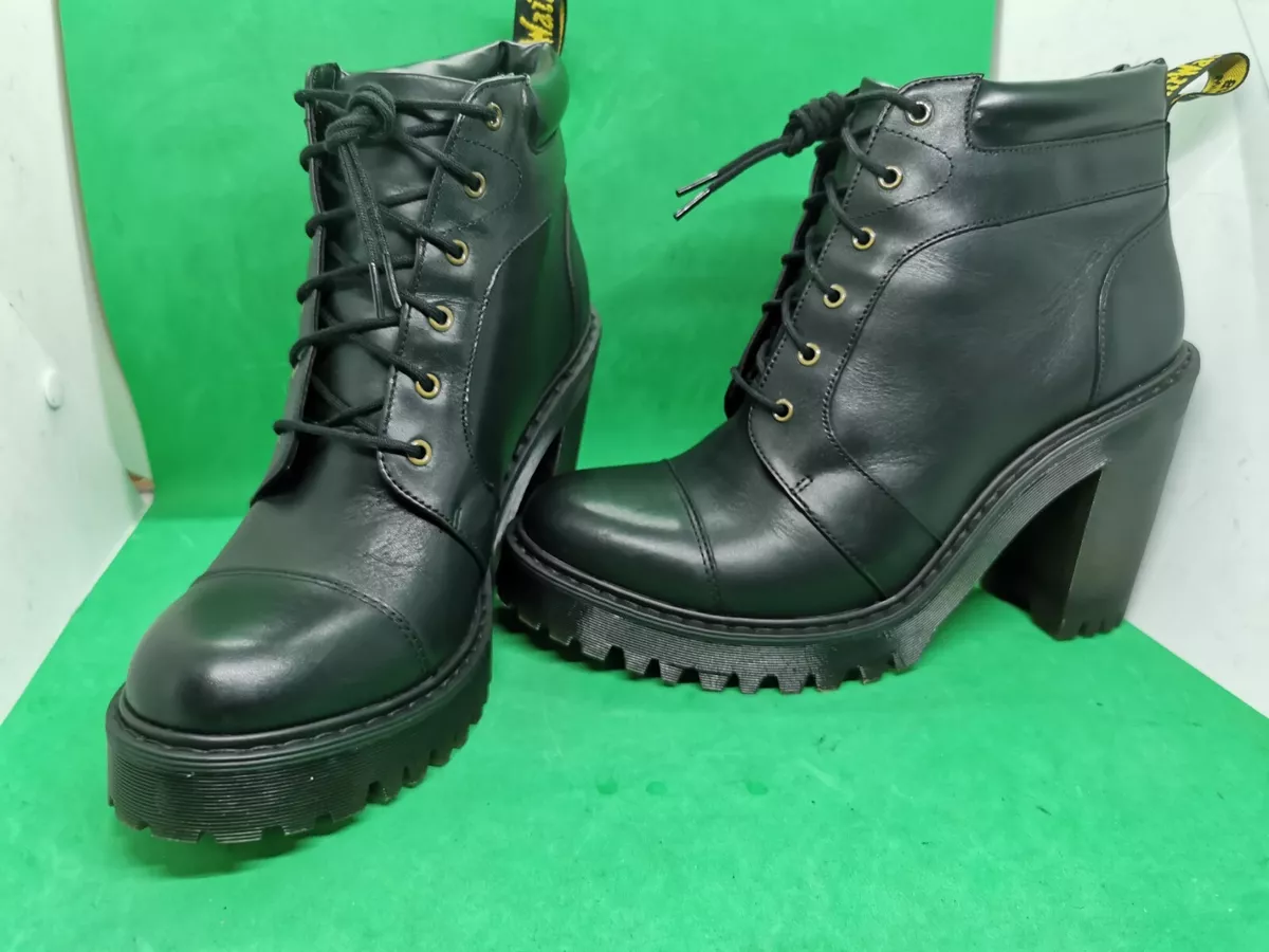Dr marten heeled ankle boots 2025