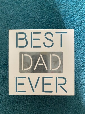 Best Dad Ever Wooden box Frames For Father s Day