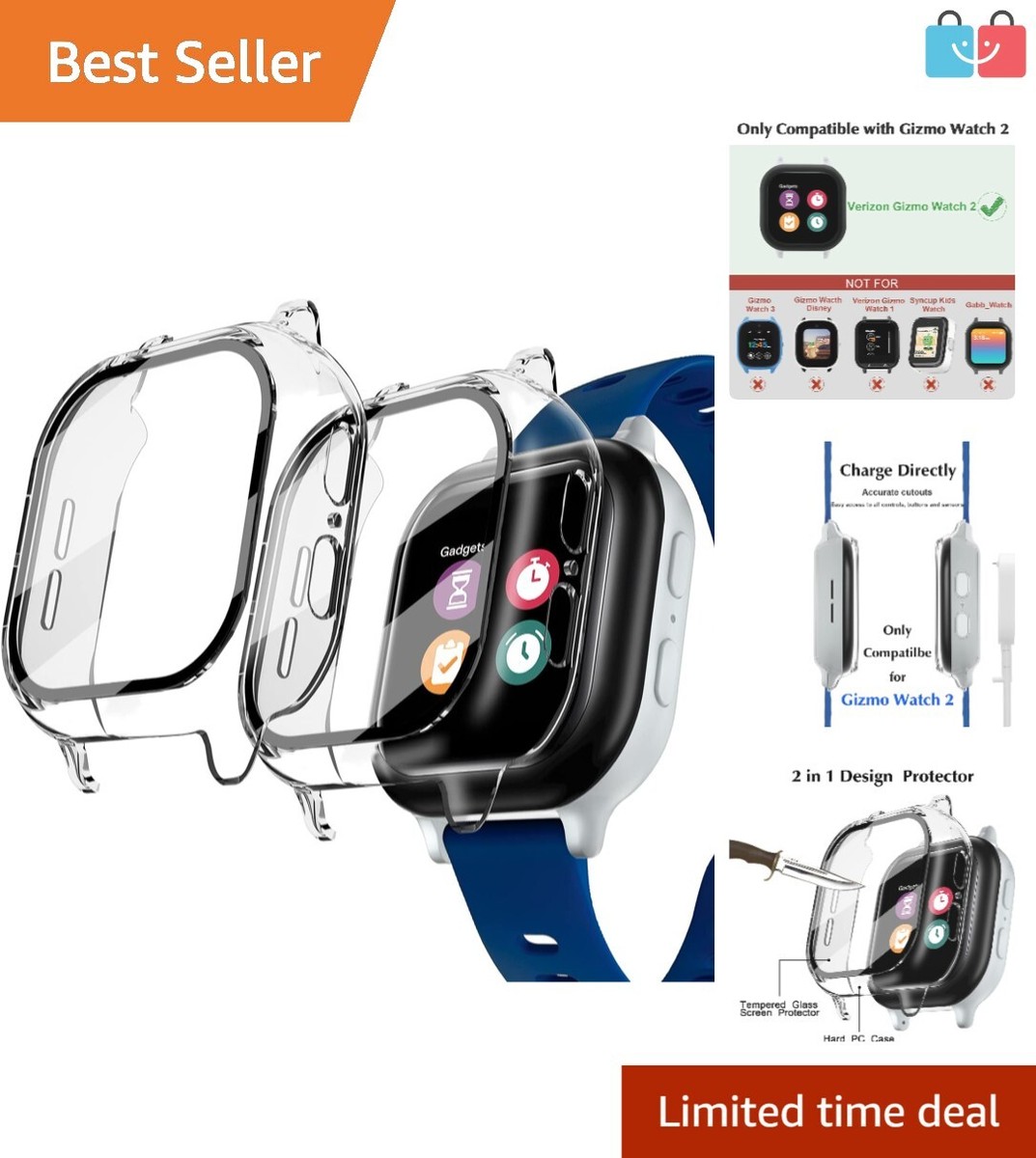 Verizon Gizmowatch Gizmowatch Disney Edition Screen Protector Easy