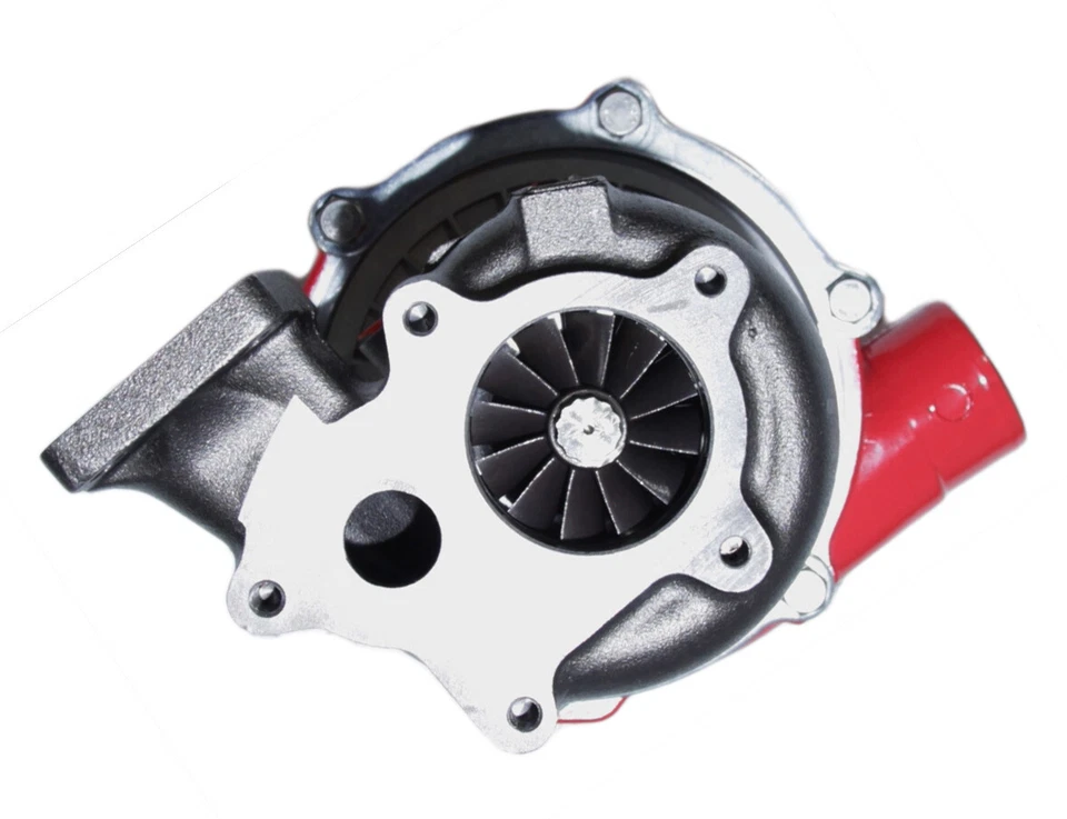 EMUSA ROJO Ajustable Wastegate externo 38 mm + controlador Boost + tipo RS BOV + T3/T4 TURBO Foto 3 de 4