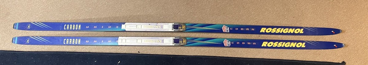 Rossignol Cobra Carbon 173cm Cross-Country Skis W/ Salomon Rossignol Cobra Carbon 173cm Cross-Country Skis W/ Salomon