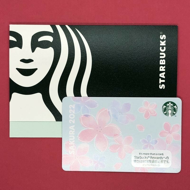 Starbucks Card JAPAN 2022 Sakura Cherry Blossoms Beauty w Starbucks Card JAPAN 2022 Sakura Cherry Blossoms Beauty w