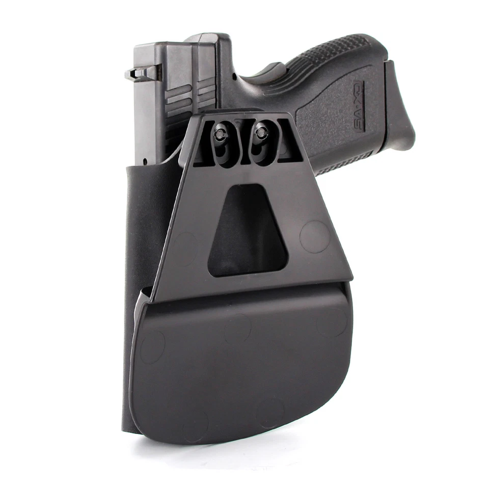 Walther - OWB Paddle Tactical Holster - Streamlight TLR-8/8AG/8X - Matte Black - Image 3 of 4