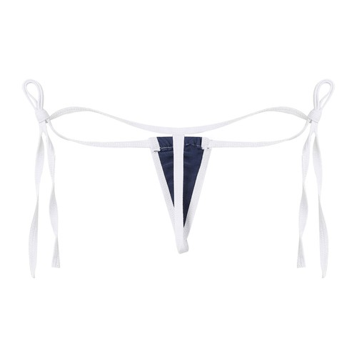 Womens G-String Bottoms Thong Solid Color T-Back Underwear Panties Pool Party - Picture 150 of 178