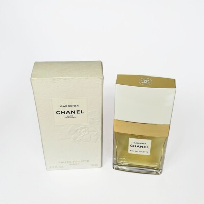 Vintage Chanel Gardenia Eau de Toilette 35ml New with Original Box