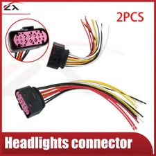 2Pcs 68093216AD Fits For Ram 2500 2013-2018 Headlights connector