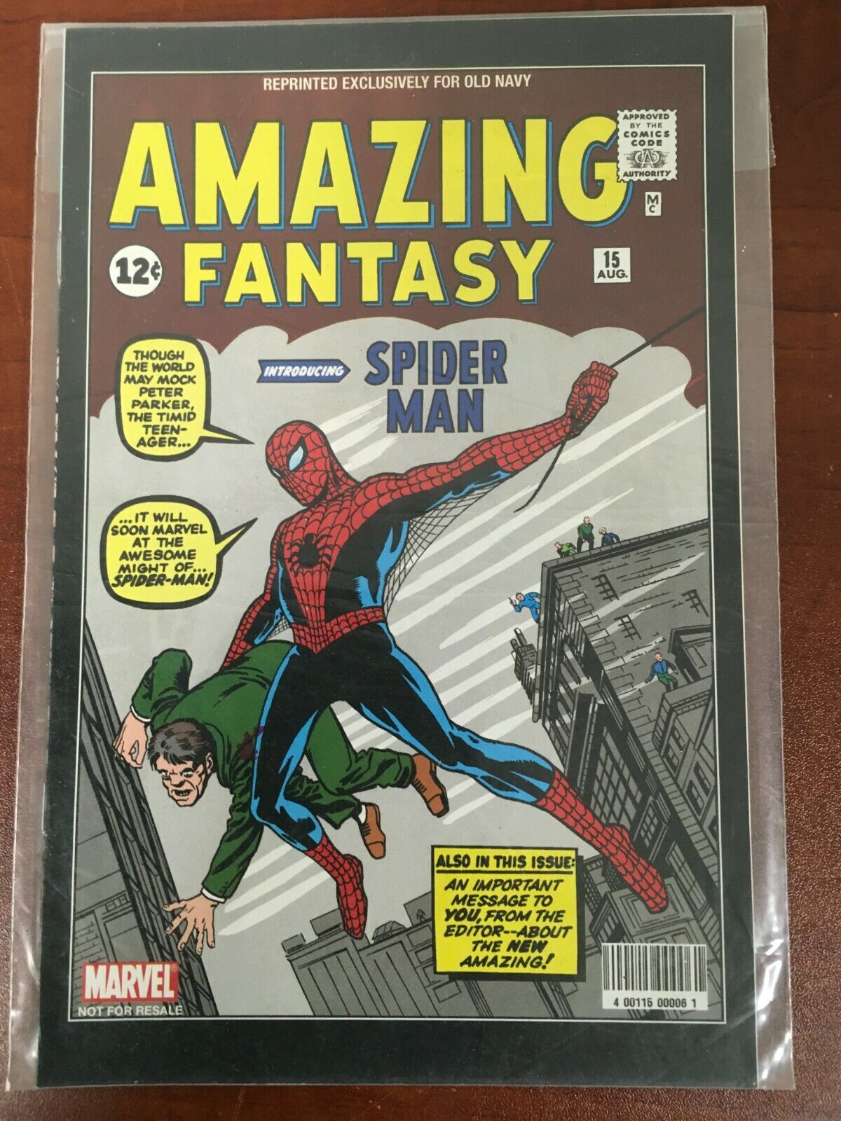 Amazing Fantasy Introducing Spider-Man #15 August 2002 Comic