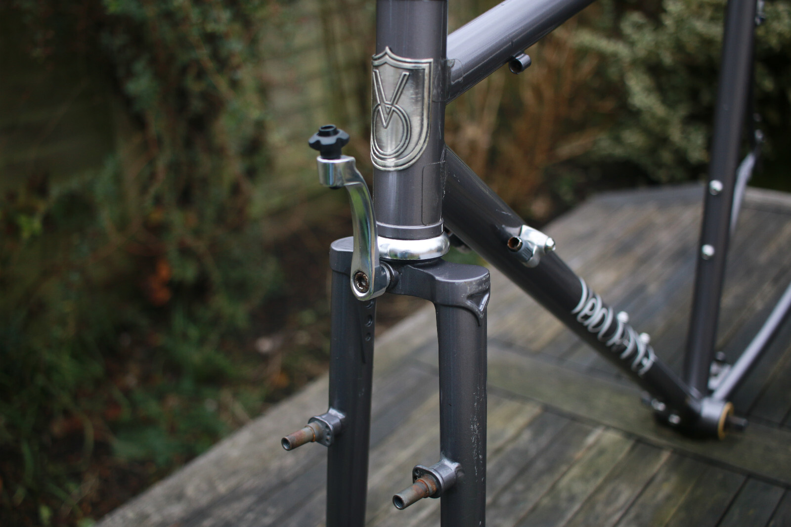 steel touring frameset