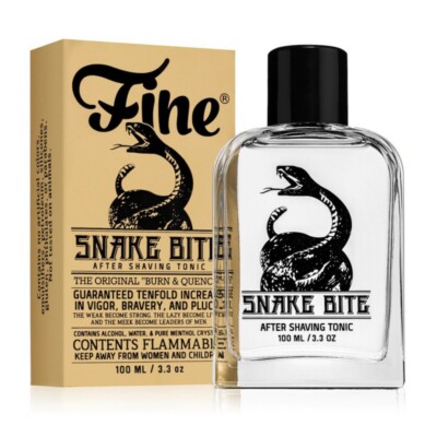 Fine Classic After Shave Snake Bite 100ml 3.3oz