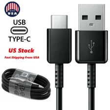 1Pc USB C Type C Fast Charging Cable Cord For Samsung Galaxy S23 S24 Google