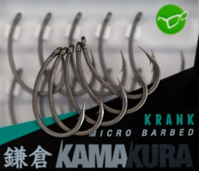 Korda Kamakura Krank Size 2 4 6 Karpfenhaken Carp Hooks Ultra Sharp NEW OVP