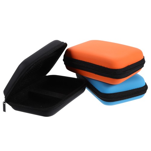 3 Pcs Hard Drive Storage Organizer Travel Case Bags Cases - Picture 3 of 12