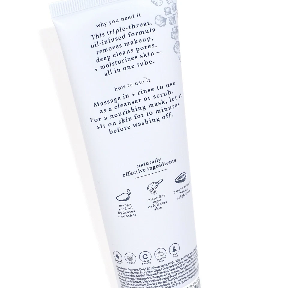 Julep Beauty Your Favorite Face Polish Oil-Based Scrub 3.53oz. (NWOB) *Sealed* - Image 3 of 3