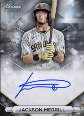 2023 Topps Bowman Sterling Auto Prospect Signature JACKSON 