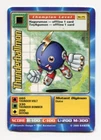 St-75 Thunderballmon Digimon Swedish Promo Card TCG Rare Digi-Battle Bandai PL