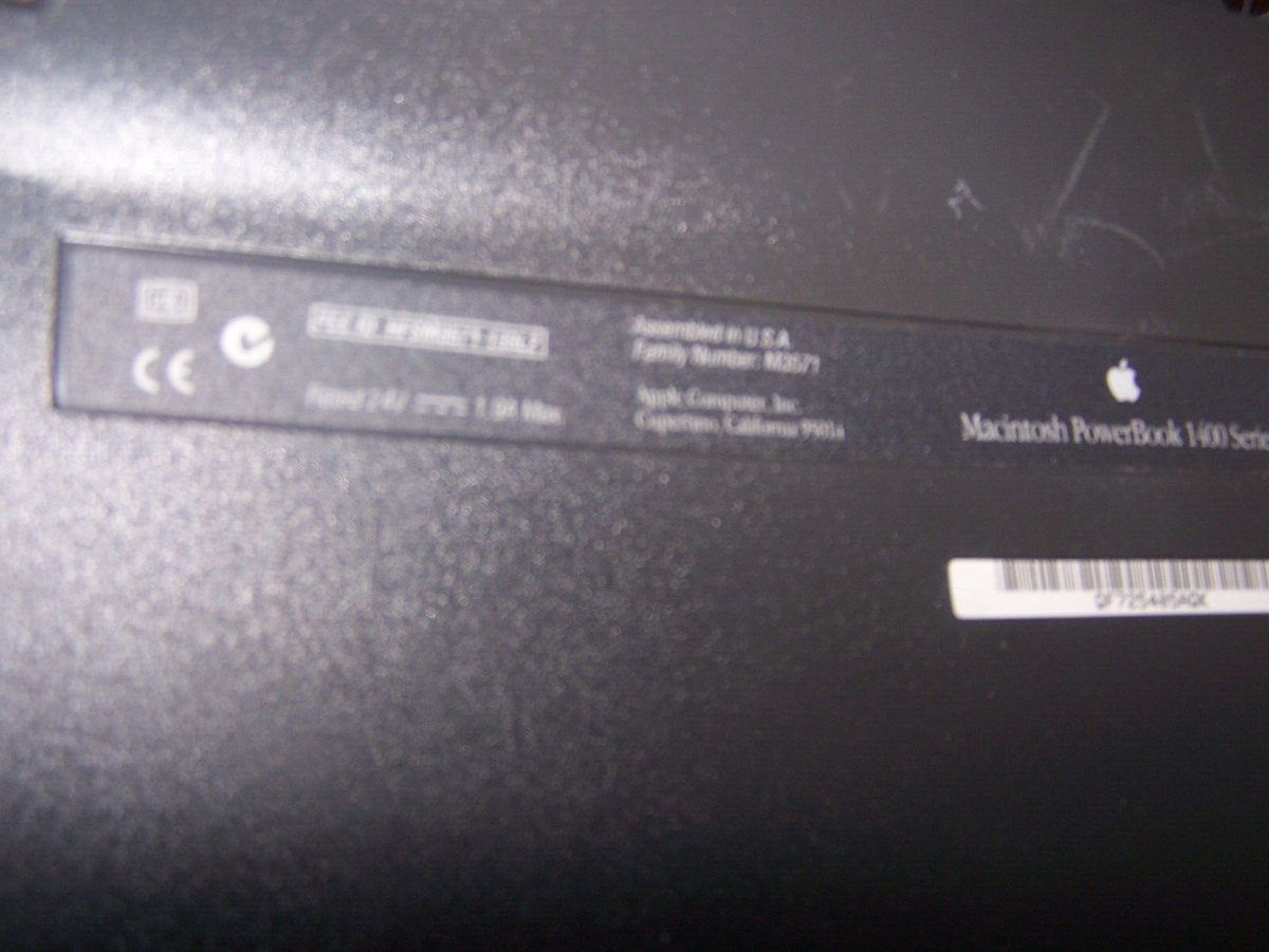 Macintosh Powerbook 1400CS /133 - Works Great | eBay Macintosh Powerbook 1400CS /133 - Works Great | eBay