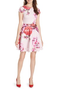 ted baker dress pink floral