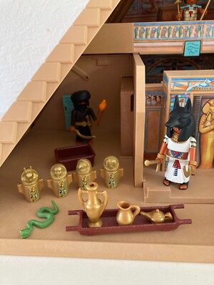 PLAYMOBIL PYRAMIDE D'EGYPTE 4240 . Avec notice EUR 40,00 - PicClick FR