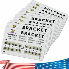 200PCS Dental Orthodontic Braces Brackets Metal Standard Roth.022 Hooks 345