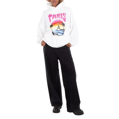 Balenciaga Ladies Paris Tropical Cotton Hoodie - Image 1 of 4