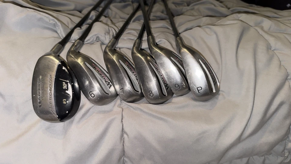 Juego de plancha Warrior TCP Technology + 3 híbridos para diestros Foto 2 de 4