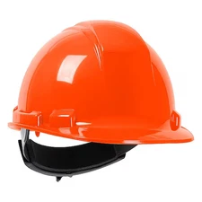 Pip 280-Hp241r-03 Hard Hat, Dynamic, Hdpe, 4 Point Ratchet, Type 1, Class E,