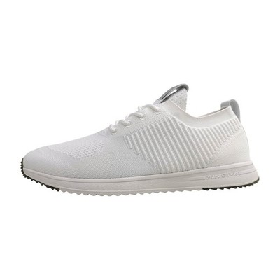 Marc O'Polo Sneaker Herrenschuhe Slipper sportlicher Schnürer Weiß Freizeit