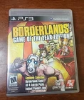 Borderlands Game of the Year PS3 CIB W/ Manual - PlayStation 3