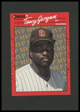 1990 Donruss #BC-4 Tony Gwynn Bonus MVP's Baseball Card Sharp