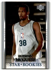 2007-08 Upper Deck #232 Dominic McGuire Washington Wizards Rookie