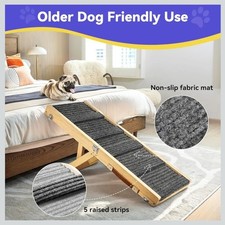 Small Dog Ramp for Couch Bed Car Folding Portable Pet Ramp for Pets Adjustable H