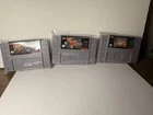 Sealed 3 pack-Super Nintendo games: Zelda, Punch Out, Castlevania- seal quality