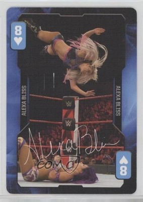 2019 Aquarius WWE Divas Evolution Playing Cards Alexa Bliss #8H 0c3