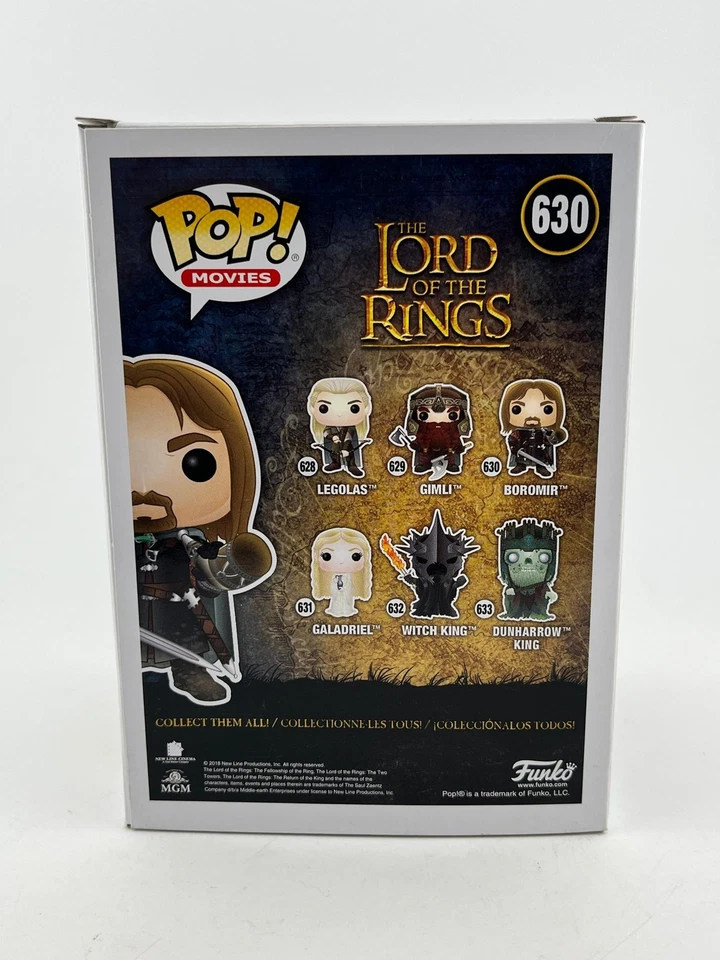 Funko POP! Filmes Senhor dos Anéis - Boromir #630 - Vinil colecionável - Imagem 3 de 4