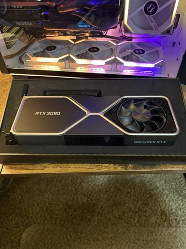 NVIDIA GeForce RTX 3080 FE Founders Edition 10GB GDDR6X Graphics Card GPU