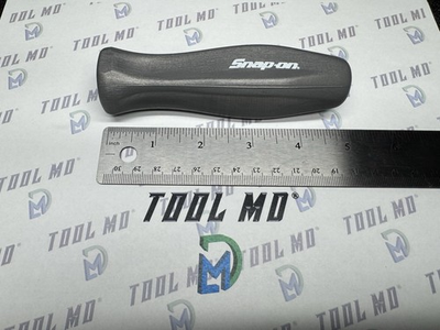 #ad Snap on Tools DISCONTINUED 1 2quot; Drive DARK GREY Hard Grip Ratchet Handle SHFD80A $79.95