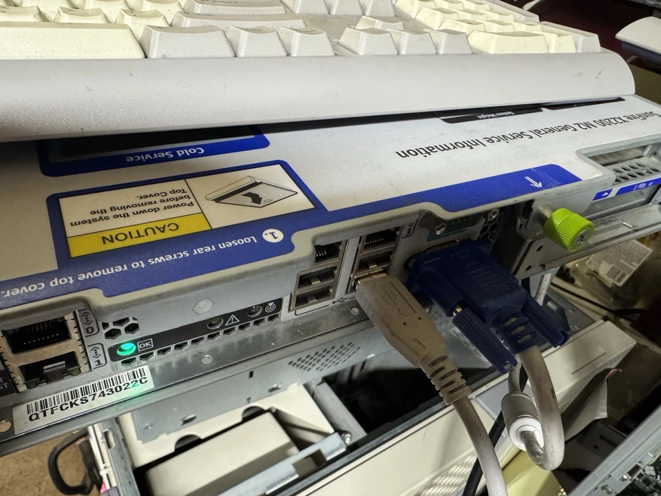 Sun Fire X2200 M2 Server 2x 2.6GHz CPU Opteron 2218 Dual Core, 8GB Memory - Image 4 of 4