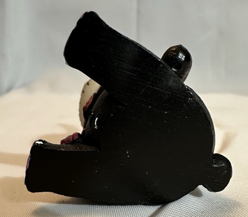 Furrybones Bunny Bun Hase schwarz rosa Skelett Totenkopf Figur Summit Collection - Bild 5 von 5