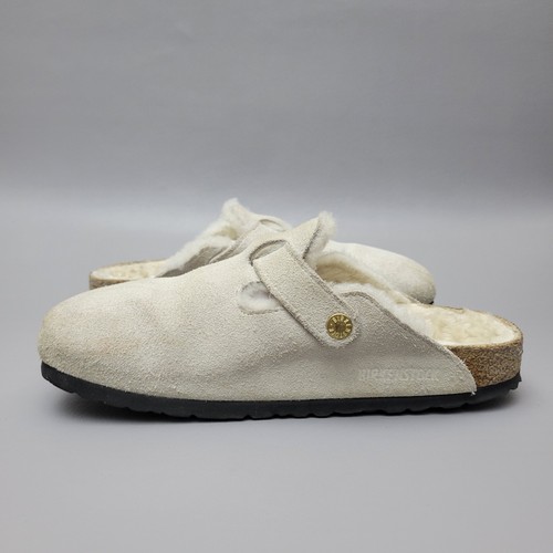 Birkenstock Damen Boston Lammfell Slipper Wildleder Clogs Gr. 39 - Bild 6 von 22